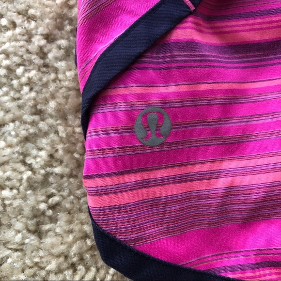 Lululemon Speed Short Pow Pink Elevation Stripe 8 - Picture 6 of 6